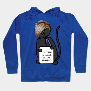 Cat with Karen Hair Wants to Speak to the Manager Hoodie